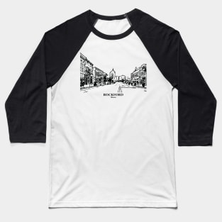 Rockford - Illinois Baseball T-Shirt